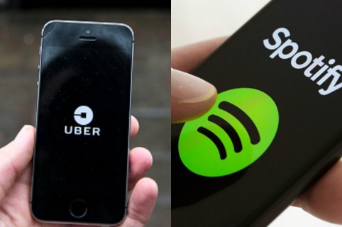 Uber y Spotify