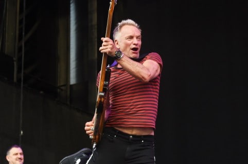Sting, cantante.