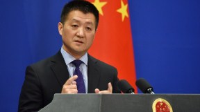 Lu Kang, portavoz del Ministerio chino de Asuntos Exteriores
