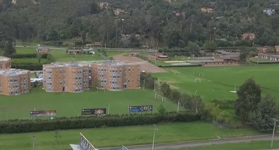 Panorámica del colegio Rochester, norte de Bogotá