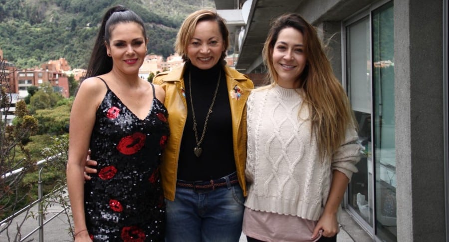 Ana Beatriz Osorio, Aída Morales y Cammy Jiménez