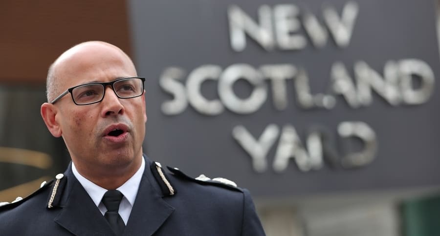 Neil Basu, jefe de la policía antiterrorista del Reino Unido