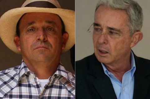 Santiago y Álvaro Uribe