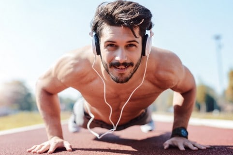 Hombre haciendo ejercicio