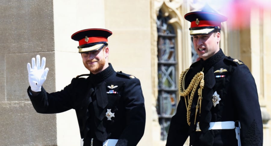 Príncipe Harry y príncipe William