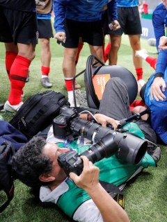Fotógrafo aplastado