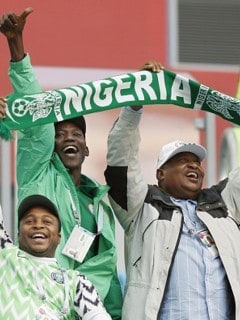 Fans nigerianos