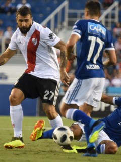 Partido amistoso entre Millonarios y River Plate