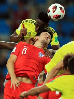 Gol de Yerry Mina a Inglaterra