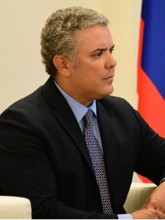 Iván Duque y 'Pablo Beltrán'