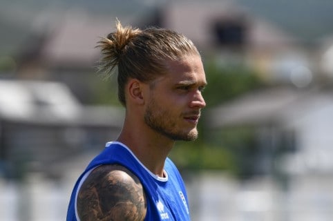 Rurik Gislason, jugador de Islandia.