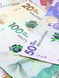 Billetes colombianos