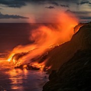 Volcán Kilauea, en Hawái.