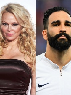 Pamela Anderson y Adil Rami