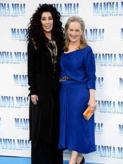 Meryl Streep y Cheer en premier de ‘Mamma Mia! Here we go again’