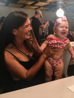 Mara Martin y su hija