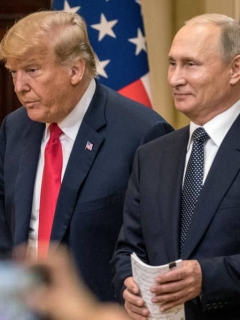 Donald Trump y Vladimir Putin