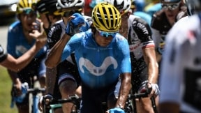 Nairo Quintana durante la etapa 12 del Tour de Francia