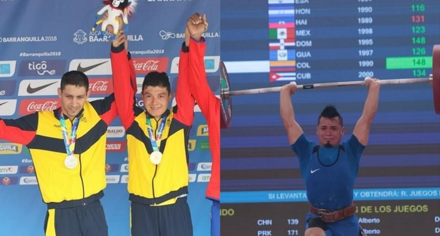 Primeras medallas para Colombia