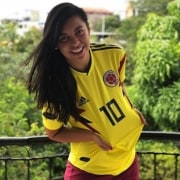 Yoreli Rincón, futbolista colombiana.