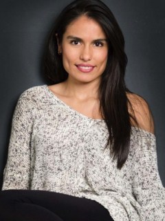 Carolina Paladinez, actriz colombiana.