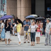 Ola de calor en Tokio, Japón