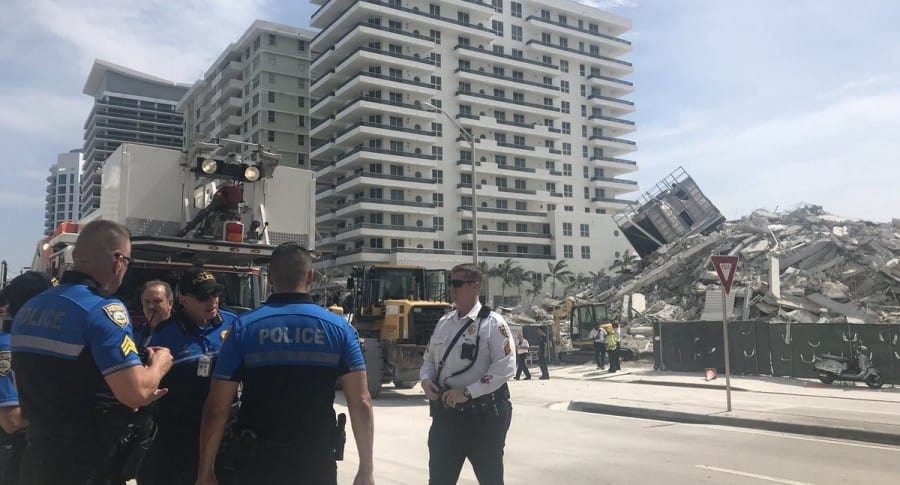 Colapso de edificio en Miami