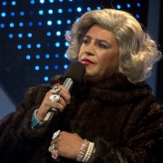 'Barbarita', interpretada por el humorista César Corredor.