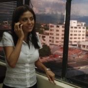 Hablando por celular