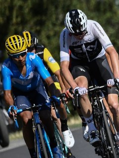 Nairo Quintana, Chris Froome y Romain Bardet