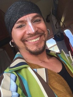 Jaime Almarza Quezada, conocido por ser el ''Hombre bala'.