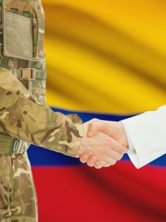 Soldado en Colombia