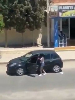 Reto viral carro