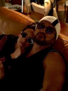 Adria Arjona y Ricardo Arjona