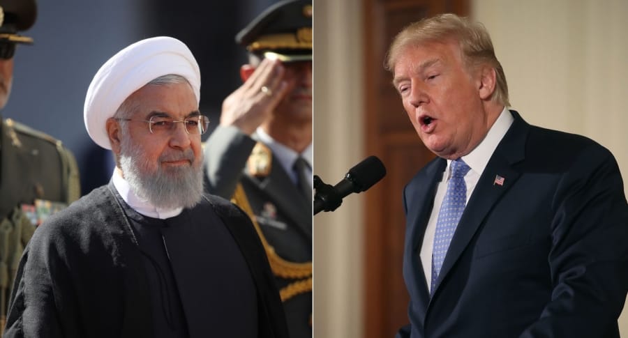 Hassan Rouhani y Donald Trump