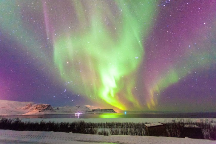Aurora boreal de Tromso, Noruega