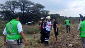Accidente de avión en México