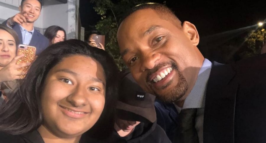 Mexicana viral y Will Smith