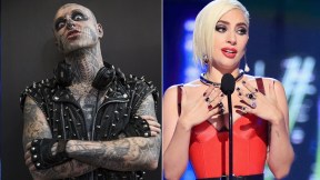 'Zombie boy', modelo, y Lady Gaga, cantante.