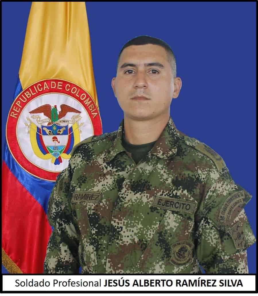 Soldado profesional Jesús Alberto Ramírez Silva Soldado profesional Jesús Alberto Ramírez Silva