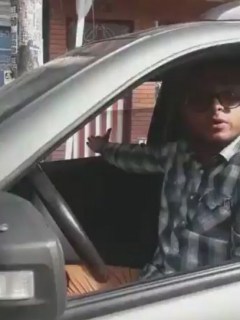 Infracción camioneta