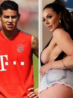 James Rdríguez y Kendra Lust