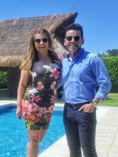 Diva Jessurum y Aco Perez