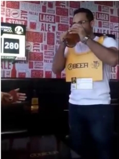 Ganador de competencia nacional de cerveza.