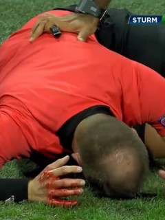 Árbitro agredido