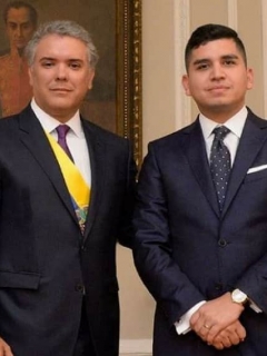 María del Rosario Guerra y Jonathan Malagón