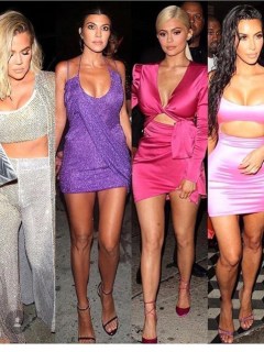 Khloé Kardashian, Kourtney Kardashian, Kylie Jenner, Kim Kardashian y Kendall Jenner