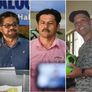 Alias 'Iván Márquez', alias 'Romaña' y alias 'el Paisa'