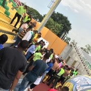 Incidentes en el estadio Francisco Rivera Escobar