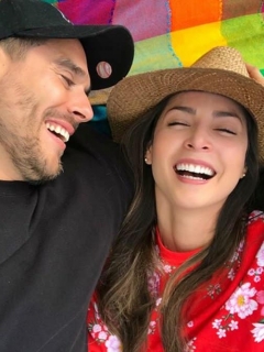 Sebastián Caicedo y Carmen Villalobos